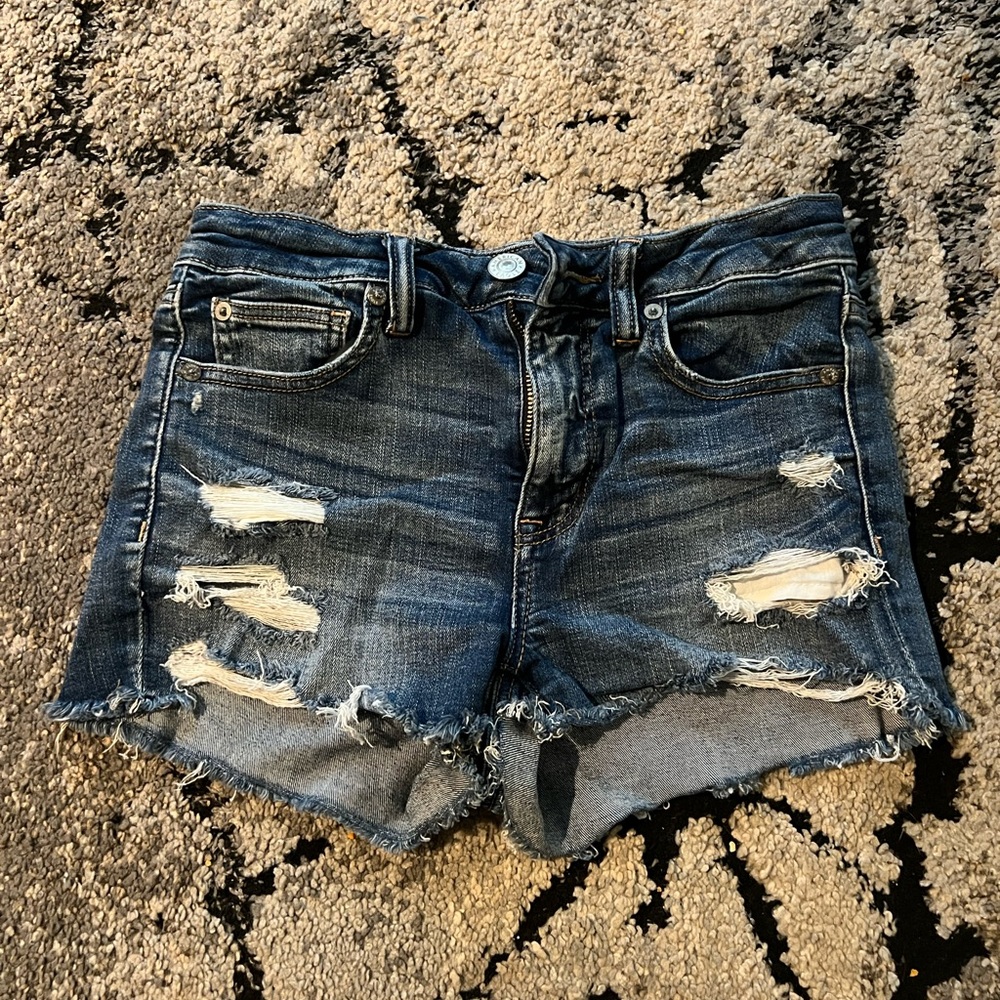 American eagle jean shorts